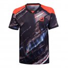 andro Shirt Tooper schwarz/neonrot