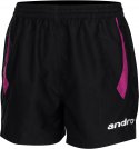 andro Shorts Crus schwarz/magenta