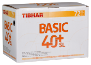 Tibhar Ball Basic 40+ SL wei - 72er