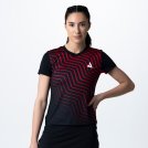 Joola *Shirt Lady Waves Team 25 schwarz/rot