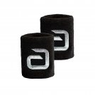 andro Schweiband alpha 2er Pack schwarz/silber
