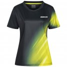 Donic Shirt Ladies Flame schwarz/gelb