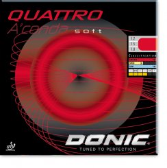 Donic Quattro Aconda soft 1,8 - schwarz