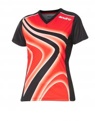 andro Polo Ferris Women rot/schwarz 