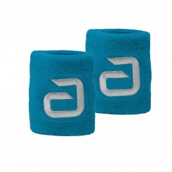 andro Schweißband alpha 2er Pack blau/weiß 