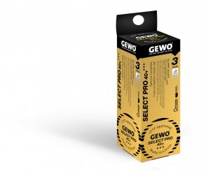 Gewo Ball*** Select Pro 40+ weiß - 3er 