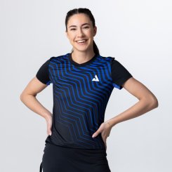 Joola *Shirt Lady Waves Team 25 schwarz/blau 