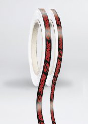 Donic Kantenband schwarz/rot 12mm 50m 12mm/50m