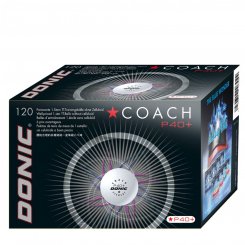 Donic Ball* Coach P40+ weiß - 120er 