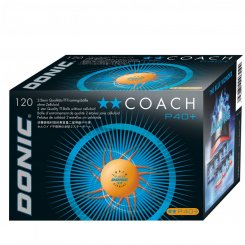 Donic Ball** Coach P40+ orange - 120er 