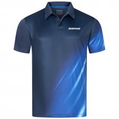 Donic Polo Flame marine/cyanblau 