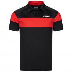 Donic Polo Nitroflex schwarz/rot 