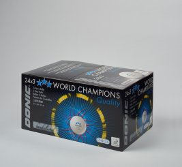 Donic Ball*** P40+ weiß - 72er 