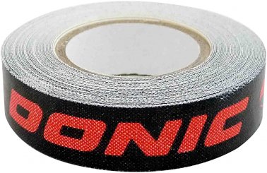 Donic Kantenband schwarz/rot 12mm 5m 12mm/5m