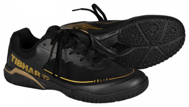 Tibhar *Schuh Felix Hyper Fire Black 