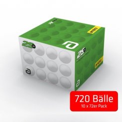 andro Ball Poly2S** 40+ weiß 10er-Kombipaket 720er- weiß