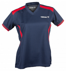 Tibhar *Hemd Kosmos Lady marine/rot 