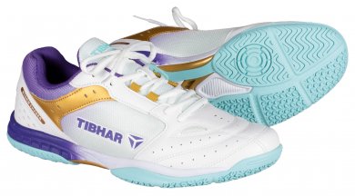 Tibhar *Schuh Storm Chaser weiß/violett 