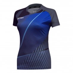 Victas *Ladyshirt 237 schwarz/blau/grau 