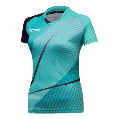 Victas *Ladyshirt 237 mintgrün/schwarz 