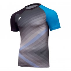 Victas *Shirt 238 schwarz/grau/cyan 