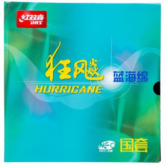 DHS Hurricane NEO 3 National Mid/Hard 39° Blue Sponge (N-GH-3) 