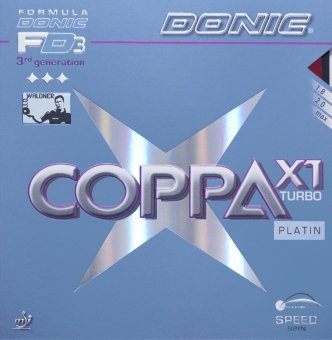 Donic Coppa X1 Turbo Platin 