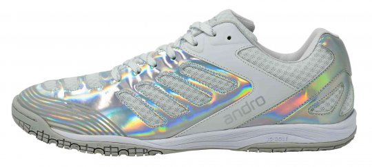 andro Schuh Cross Step 2 Hologram weiß/irisierend 8,5/42,5