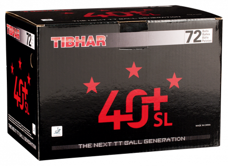 Tibhar Ball*** SL 40+ weiß - 72er 