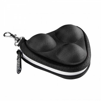 Joola Ballcase für 3 Bälle schwarz schwarz
