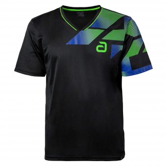 andro *Shirt Benzon schwarz/grün 