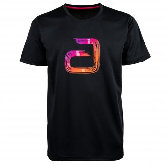 andro *T-Shirt Chingo schwarz/purple orange 