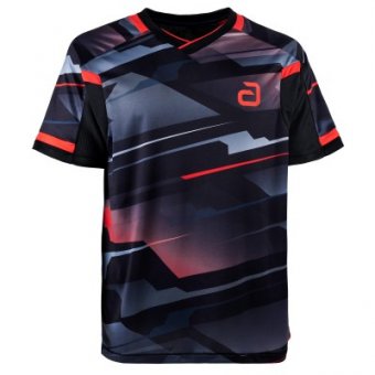 andro *Shirt Sangai schwarz/rot 