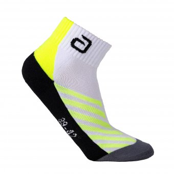 andro *Socke Pace 2.0 weiß/neon gelb 