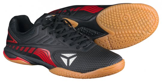 Tibhar Schuh Blizzard Speed II schwarz/rot 