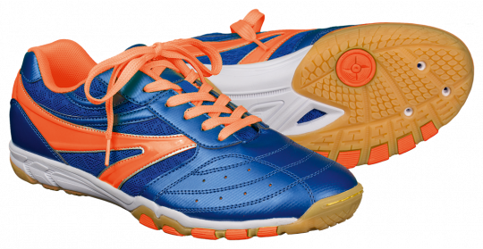 Tibhar Schuh Thunder blau/orange 