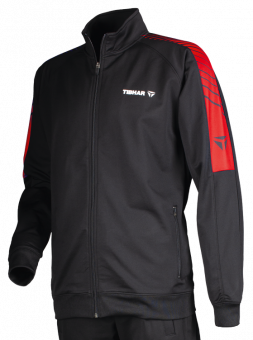 Tibhar *Jacke Domino schwarz/rot 