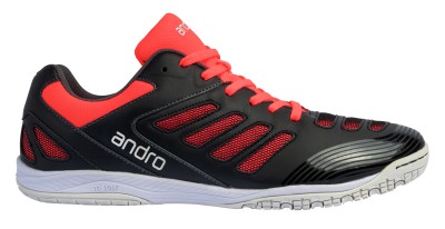 andro Schuh Cross Step 2 schwarz/neonrot 7,5/41