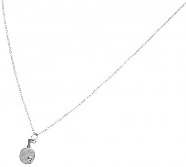 Tibhar Schmuckanhänger/Kette Schläger klein silber 