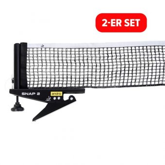 andro *Netz Snap 2 schwarz 2er Pack 