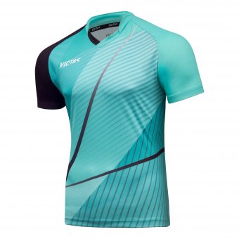 Victas *Shirt 236 mintgrün/schwarz 
