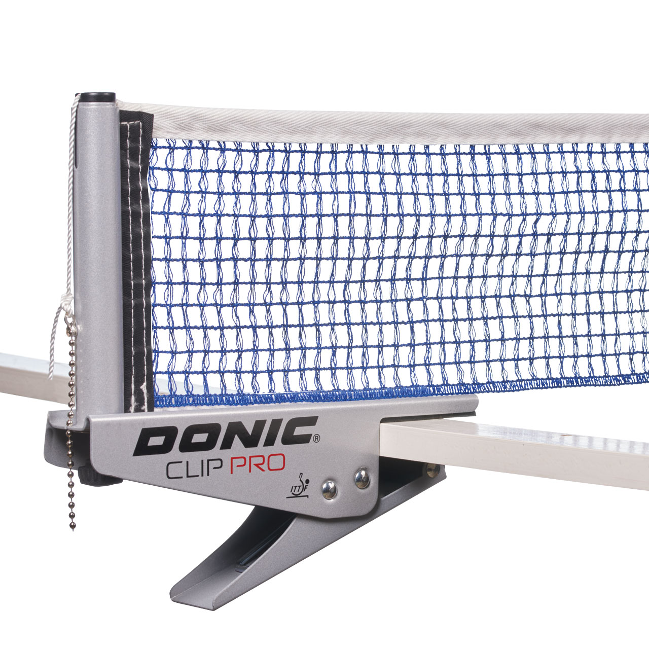 Tischtennis Donic Netzgarnitur Clip Pro graumetallic online kaufen im Schöler and Micke Online-Shop